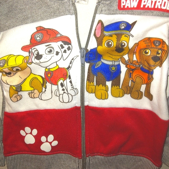 ☆L@@K!☆NICKELODEON☆PAW PATROL☆Toddler 2T Zip Hoodie Jacket - Picture 3 of 16
